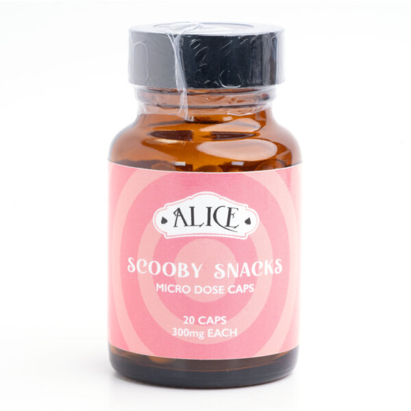 Alice Scooby Snacks Micro Dose Caps 6000MG Psilocybin