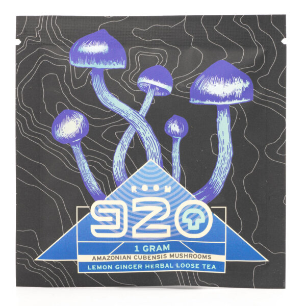Room920 Amazonian Cubensis Mushrooms Lemon Ginger Herbal Tea
