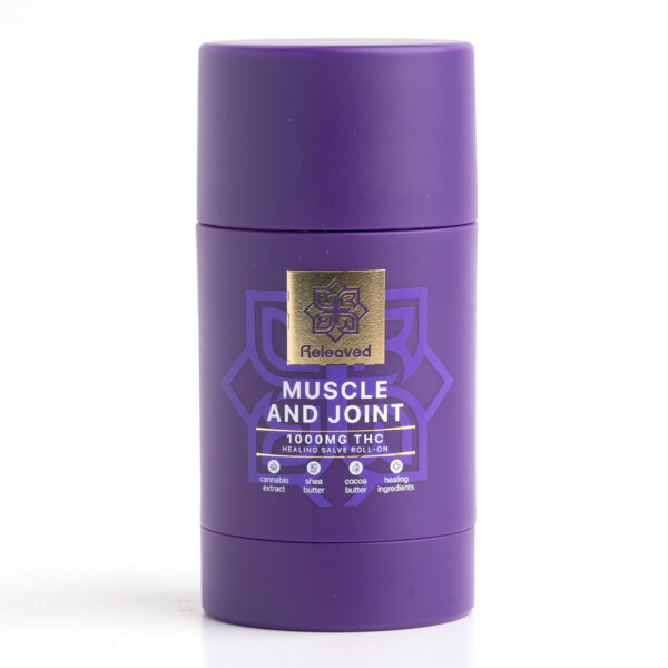 Releaved-1000MG-THC-Healing-Salve-Roll-On-Muscle&Joint