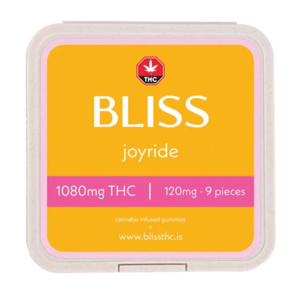 1080mg THC Joyride Gummies - Bliss Edibles