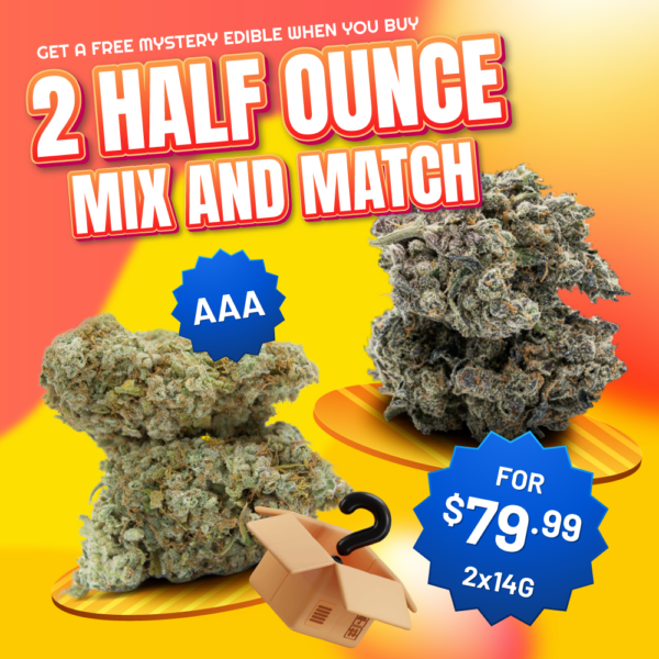 2 Half Ounce Flower Mix & Match