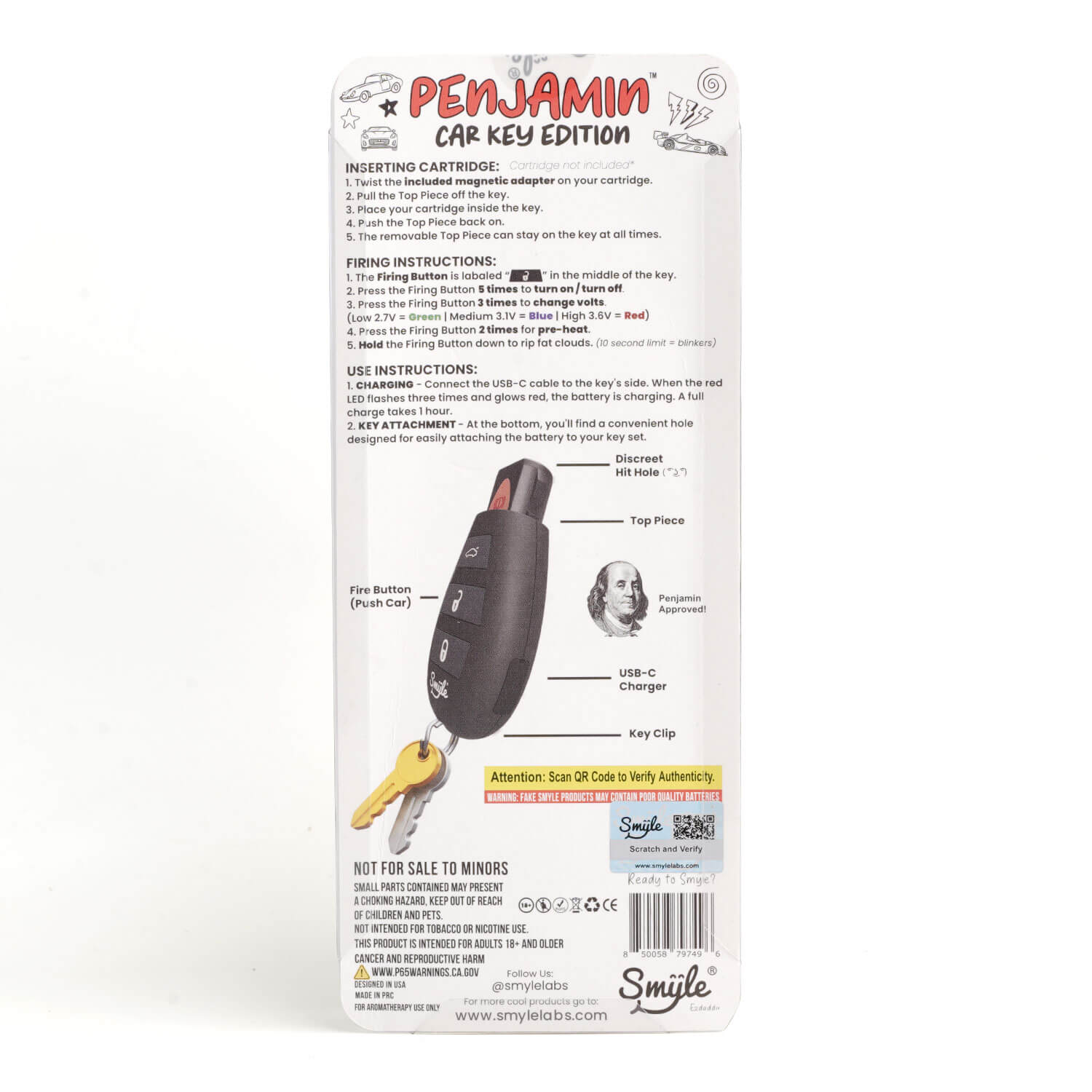 Car Key Penjamin 510 Battery - Smyle Labs 2 buy Penjamin car key battery online Canada